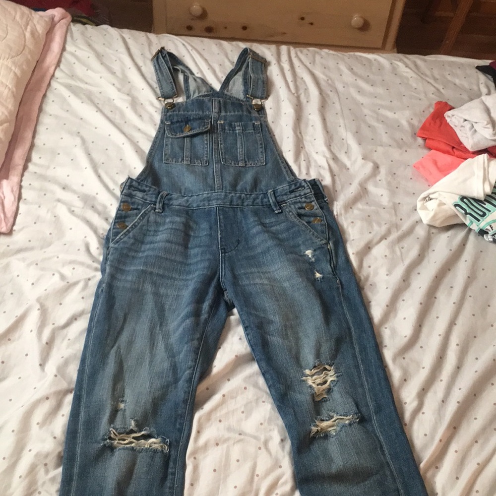 Abercrombie & Fitch denim overalls
